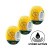 Satisfyer Masturbator Egg 3er Set Fierce - Набор мастурбаторов яиц, 3 шт